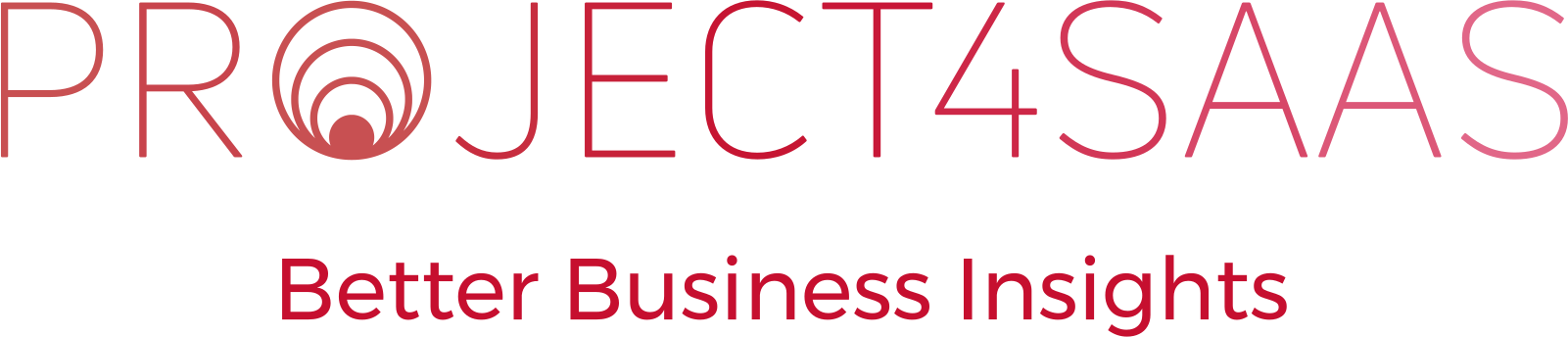 Project4SaaS Logo Red